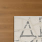 Gloria Eloa Gri Bej Geometik Desenli Halı