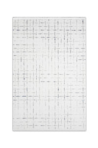 Hermes Fira Bej Gri Geometik Desenli Halı