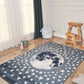 Kids Kozmik Dolunay Temalı Çocuk Odası Halısı - 0019A
